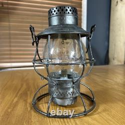Antique B&O Railroad Lantern Adams Westlake Adlake Reliable Loco Safety Globe