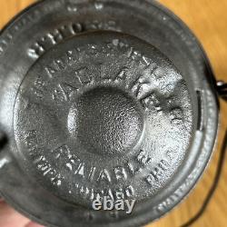 Antique B&O Railroad Lantern Adams Westlake Adlake Reliable Loco Safety Globe