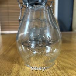 Antique B&O Railroad Lantern Adams Westlake Adlake Reliable Loco Safety Globe