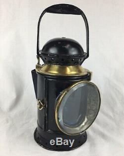 Antique BR / G. W. R Tri-Signal Railway Lamp / Lantern, G Polkey Birmingham