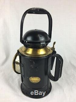 Antique BR / G. W. R Tri-Signal Railway Lamp / Lantern, G Polkey Birmingham