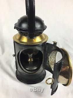 Antique BR / G. W. R Tri-Signal Railway Lamp / Lantern, G Polkey Birmingham