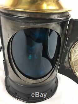 Antique BR / G. W. R Tri-Signal Railway Lamp / Lantern, G Polkey Birmingham