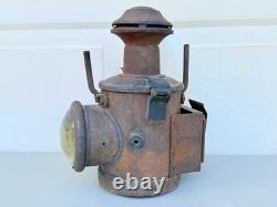 Antique BR Steam Locomotive Headlamp Loco Head Lamp Oil British Railway Lamp