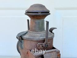 Antique BR Steam Locomotive Headlamp Loco Head Lamp Oil British Railway Lamp