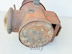 Antique BR Steam Locomotive Headlamp Loco Head Lamp Oil British Railway Lamp