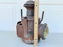 Antique BR Steam Locomotive Headlamp Loco Head Lamp Oil British Railway Lamp