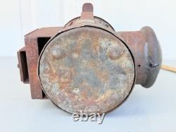 Antique BR Steam Locomotive Headlamp Loco Head Lamp Oil British Railway Lamp