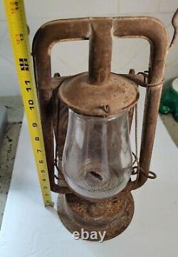 Antique Blue Grass Kerosene Railroad Inspectors Lantern