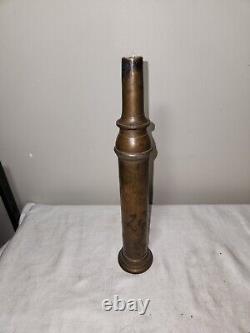 Antique Brass Railroad Flare Torch Lantern 15 Kerosene Lamp