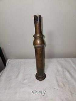 Antique Brass Railroad Flare Torch Lantern 15 Kerosene Lamp