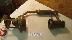 Antique Brass Railroad Wall Lamp Parts