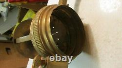 Antique Brass Railroad Wall Lamp Parts
