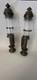 Antique Brass WELLS FARGO railroad brass candle sconce SET OF 2
