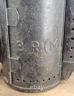 Antique British Railway Railroad Tri Color Track Inspector Lamp Lantern BR (M)