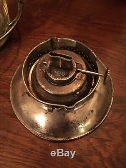 Antique Buffalo Rochester & Pittsburgh Railroad Lantern BR&PRy Embossed Globe