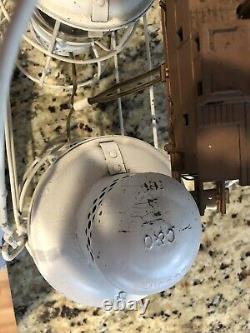 Antique C&O Adlake Railroad RR 2 Lantern WithKero Globes, Lionel Train Light