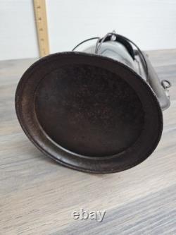 Antique C. T. HAM CLIPPER Tubular Oil Lantern / Lamp Dietz No. 0 Globe Read