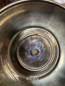 Antique C. T. HAM MFG CO. BRASS RAILROAD LANTERN WithGLOBE
