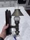 Antique CSR Railroad Train Caboose Lantern Wall Sconce Lamp Light Fixture Brass