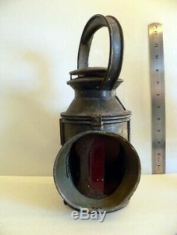 Antique Colour Changing Railway Signal Lamp Lantern 1930s C. Polkey Ltd