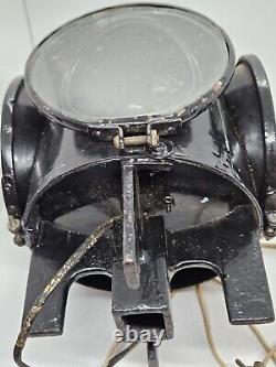 Antique DRESSEL Arlington 4 Way Train Switch Railroad Signal Lantern Lamp Light