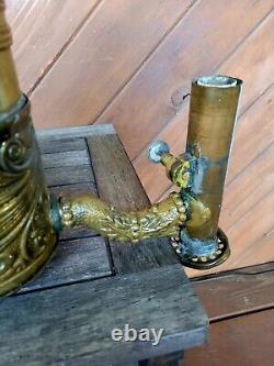 Antique Dayton Parlor Chandelier Railroad Lamp Parts