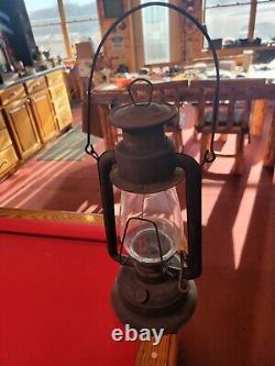 Antique Defiance Lantern Oil Kerosene Barn Railroad No. 200 Rochester New York