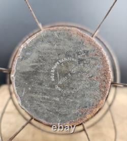 Antique Delaware & Hudson Railroad Dressel Lantern Cast Script Globe DHCo
