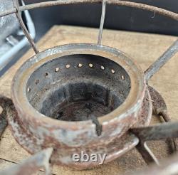 Antique Delaware & Hudson Railroad Dressel Lantern Cast Script Globe DHCo