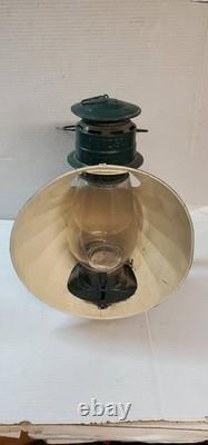 Antique Dietz 30 Beacon Light Railroad Inspection Lantern Lamp 17 Clear Globe