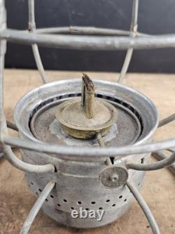 Antique Dietz 39 Vulcan NYNH&HRR Lantern Cast Globe Railroad Lamp