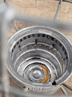 Antique Dietz 39 Vulcan NYNH&HRR Lantern Cast Globe Railroad Lamp