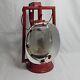 Antique Dietz ACME Inspector Lamp Fitzall New York USA Railroad Lantern RED