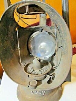 Antique Dietz ACME Inspector Lamp Railroad Lantern New York USA Fitall Globe