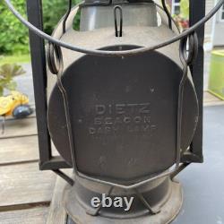Antique Dietz Beacon Dash Lamp New York USA Railroad Automobile Reflector
