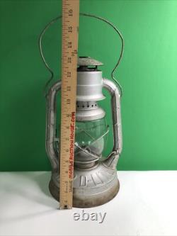 Antique Dietz D-Lite No. 2 Railroad Lantern Train Lamp Kerosene Oil Made In USA
