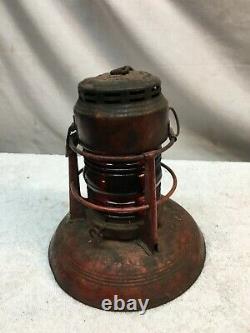 Antique Dietz Lantern Red Globe Pa Department of Highways 1940s
