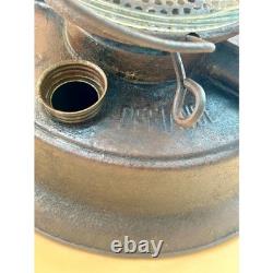Antique Dietz Monarch Railroad Oil Lantern Pair Tubular Kerosene Lamps Antique Dietz Monarch Railroad Oil Lantern Pair Tubular Kerosene Lamps