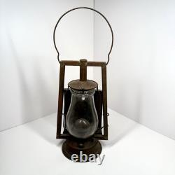 Antique Dietz New York BUCKEYE DASH LAMP Railroad Lantern Dietz FIT ALL Globe