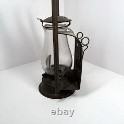 Antique Dietz New York BUCKEYE DASH LAMP Railroad Lantern Dietz FIT ALL Globe