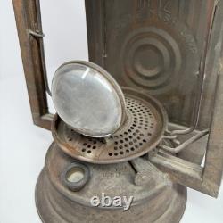 Antique Dietz New York BUCKEYE DASH LAMP Railroad Lantern Dietz FIT ALL Globe