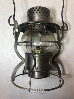 Antique Dietz No. 999 NYCS New York Central Railroad Lantern Kerosene NY USA