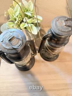 Antique Dietz RAILROAD LANTERN Train Lamp Vintage Traffic Carnegie