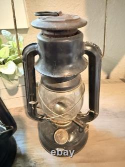 Antique Dietz RAILROAD LANTERN Train Lamp Vintage Traffic Carnegie