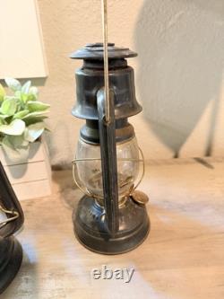 Antique Dietz RAILROAD LANTERN Train Lamp Vintage Traffic Carnegie