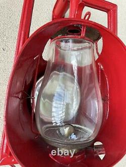 Antique Dietz Railroad Acme Inspector Lamp Restored Working Condition/ Display