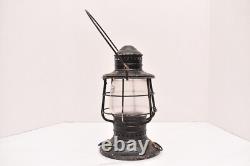 Antique Dietz Railroad Lantern Vintage Bell Bottom W Globe