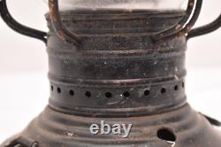 Antique Dietz Railroad Lantern Vintage Bell Bottom W Globe