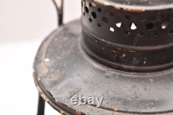 Antique Dietz Railroad Lantern Vintage Bell Bottom W Globe